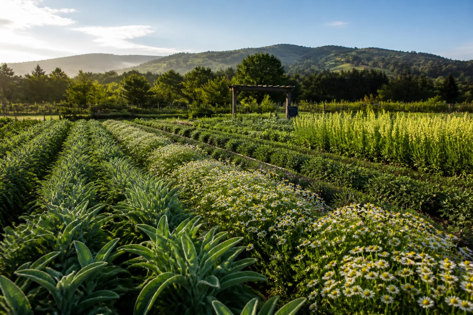 Sustainable regenerative farm fields supplying SoulFeastbron